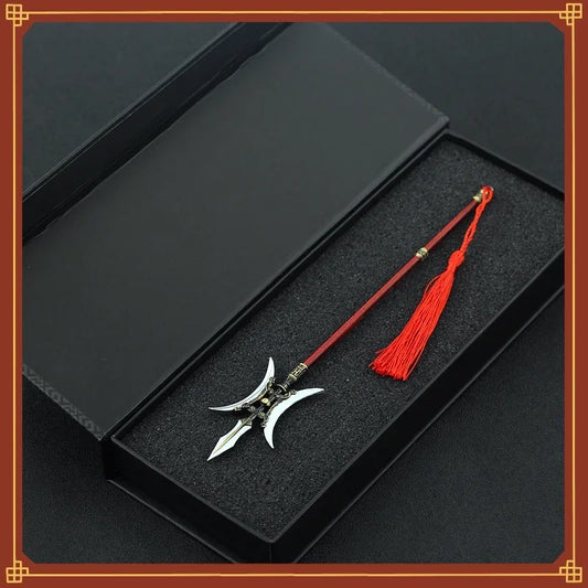 Metal Lu Bu Dynasty Staff